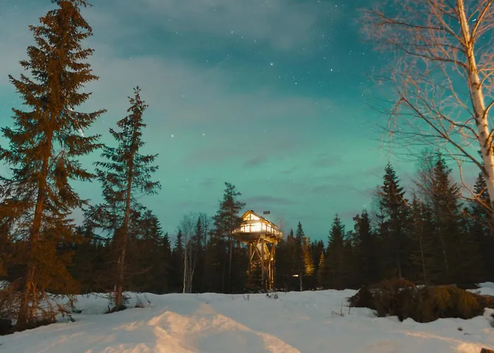 Faråsen Luxury Treetop - Sleep Among The Trees * Sjusjøen